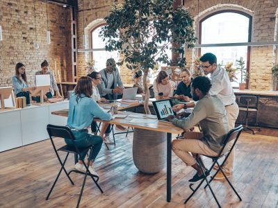 Founders collaborating at Banyan Workspace in Hong Kong